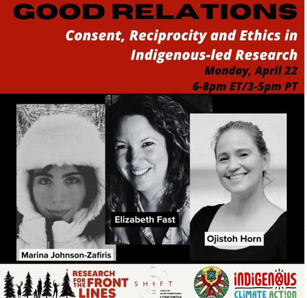 We're excited to announce our next training event! In partnership with <a href="/Indigenous_ca/">Indigenous Climate Action</a> and SHIFT Centre for Transformation, we're looking forward to learning from Elizabeth Fast, Marina Johnson-Zafiris and Ojistoh Horn!
facebook.com/events/1069326…