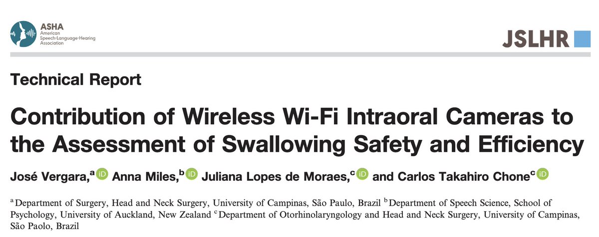 JamesCurtisSLP's tweet image. Are you a #medslp that performs bedside 🛌 #swallow evaluations to assess #dysphagia ⚕️🫁without access to #FEES or #MBS? Then check out this innovative and clinically meaningful #SEES-related research📚 by Jose Vergara👨‍⚕️, @annacmiles👩‍⚕️, &amp;amp; colleagues (tinyurl.com/SEESwithLowCos…)