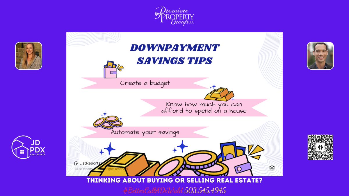 The downpayment is an important part of the home-buying process, so here are some tips to help you prepare. If you're looking for more tips to help you become a homeowner, leave us a comment. We're a wealth of knowledge, and we're here to help. 

#BetterCallJamohl 503.545.4945