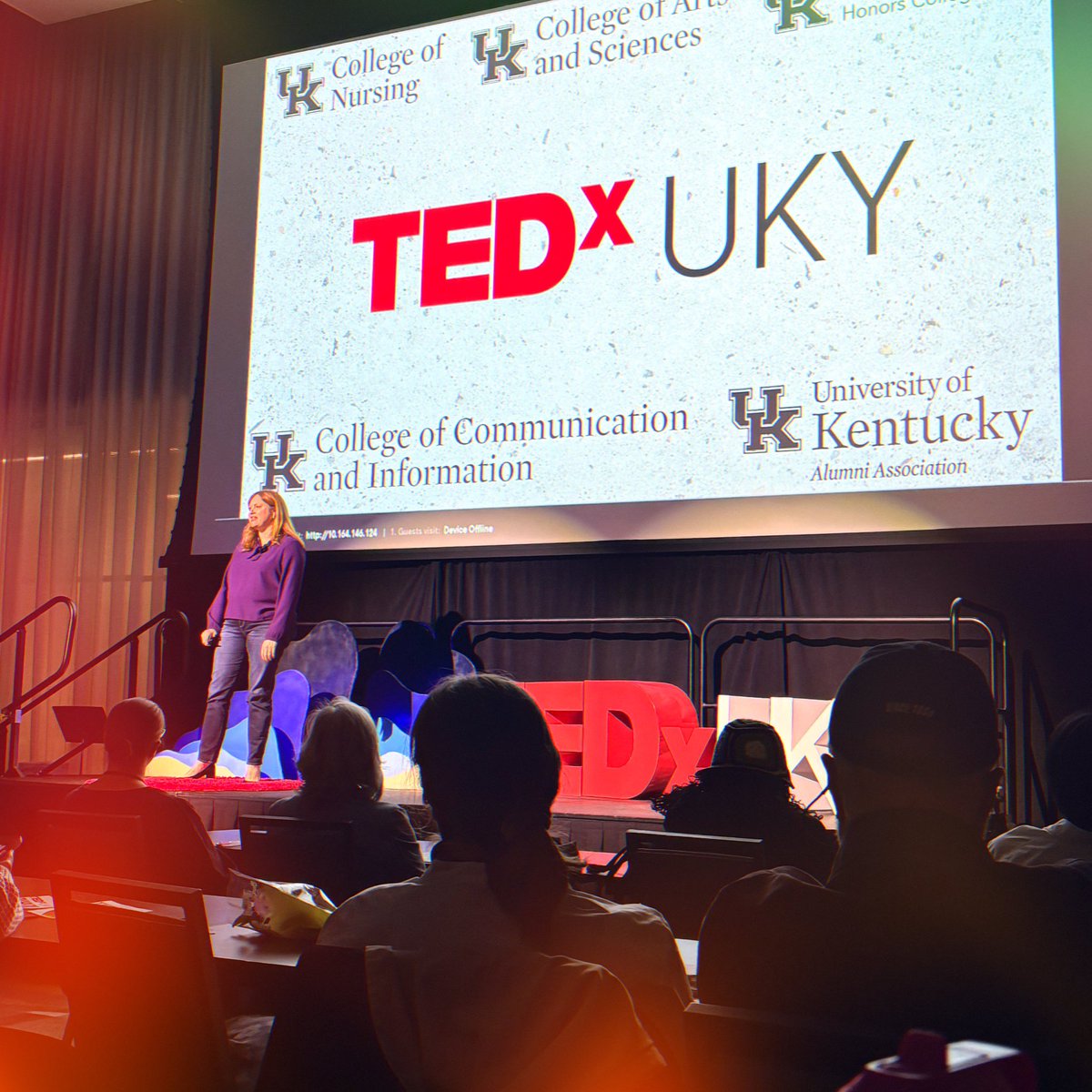 Let your dream dictate the traits you develop rather than the other way around. Thank you for coming to my TED talk.

#tedx @universityofky @UKarts_sciences