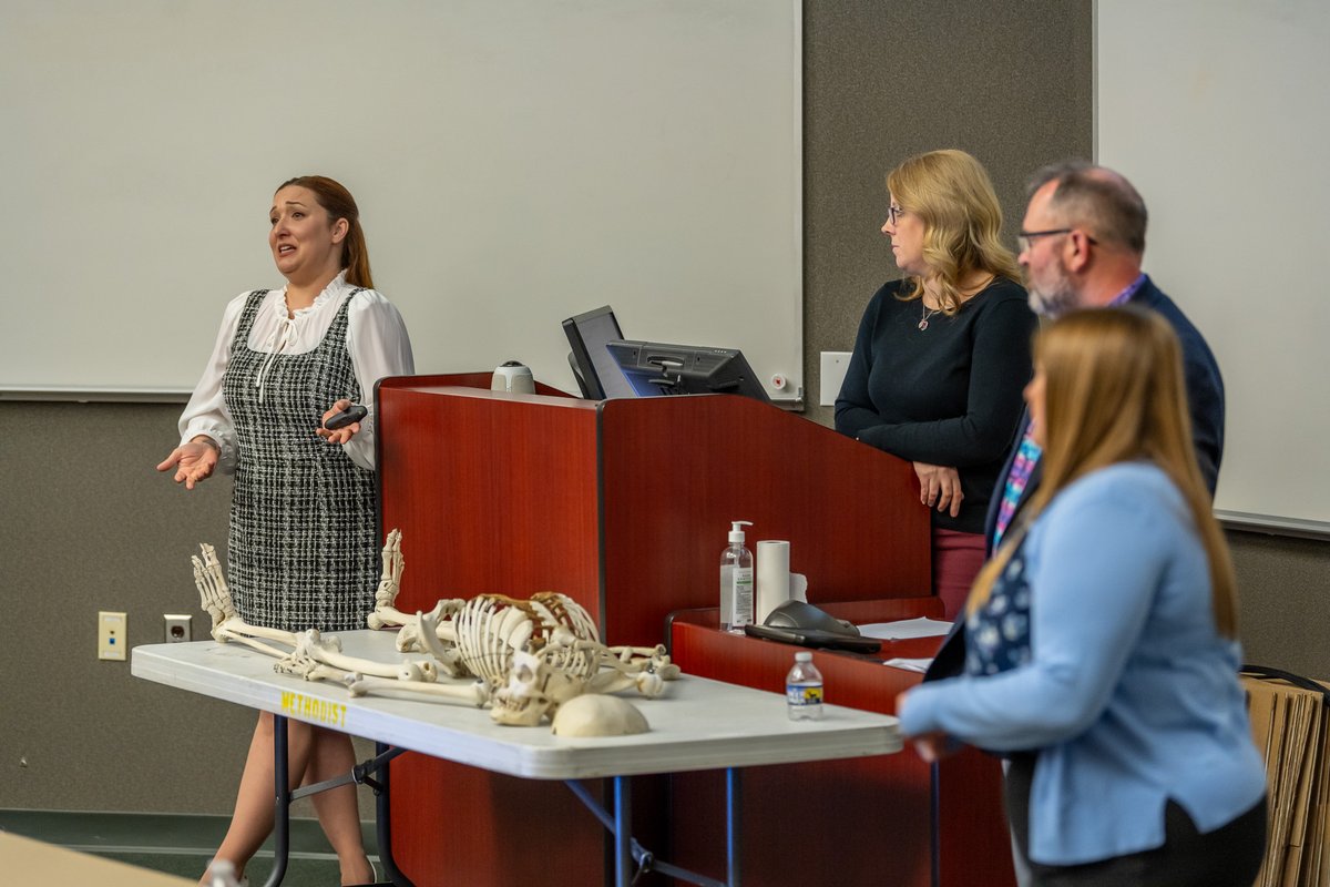 #CRCsymposiumWeek may be over, but shoutout to our outstanding faculty and staff! 🌟 Not only did they advise our students' research, but some of them even presented their own on topics like diversity and inclusion, depictions of Jesus, music, and human remains 🎶💀