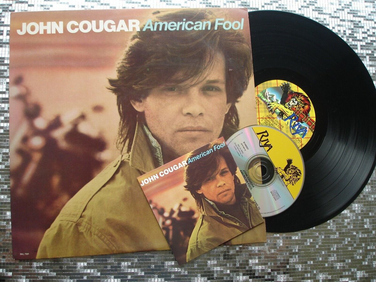 'American Fool,' the fifth studio album by John Cougar Mellencamp, was released on April 12, 1982. The album featured hits like 'Jack & Diane,' 'Hurts So Good,' and 'Hand to Hold On To.' #the80srule #the80s #80sthrowback #80snostalgia #OTD #RetroRewind #80smusic