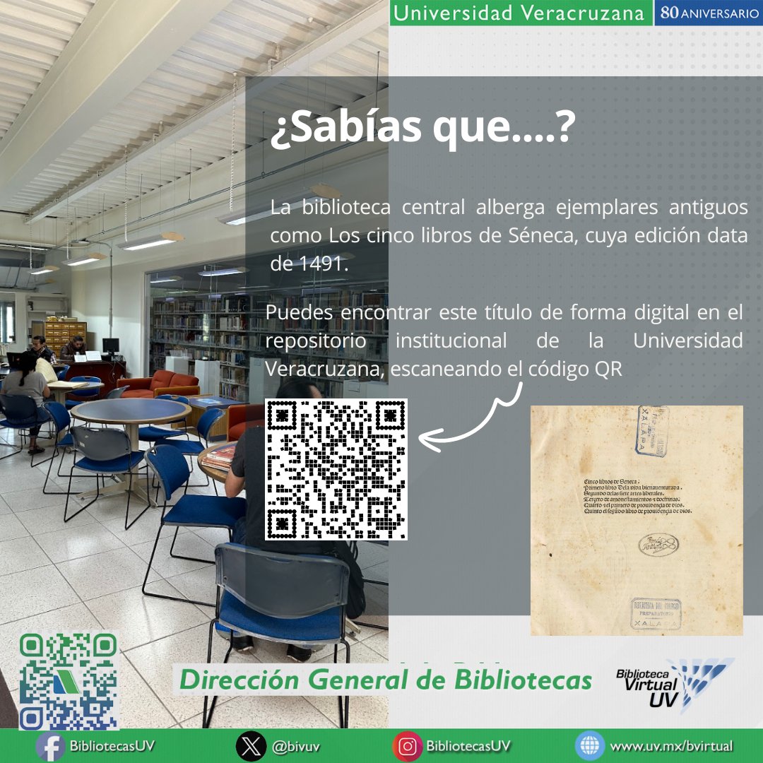 ¿Sabías que en el repositorio Institucional de la Universidad Veracruzana puedes encontrar este título de forma digital escaneando el código QR? ¡Descubre cómo hacerlo y aprovecha al máximo nuestro amplio catálogo! 💡 #BibliotecaUV #UtilizaBiV #BibliotecasUV #USBIXalapa