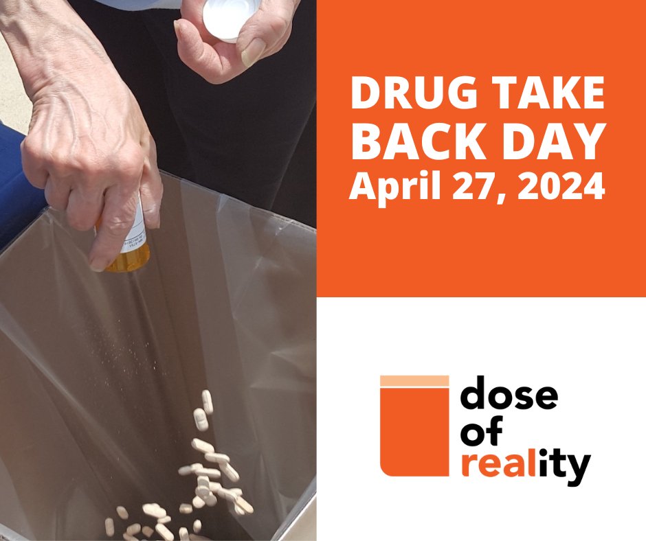 Start preparing today for Drug Take Back Day on April 27. Check out the list of what you can drop off for safe disposal: dhs.wisconsin.gov/opioids/drug-t… #DrugTakeBackWI #DoseOfRealityWI