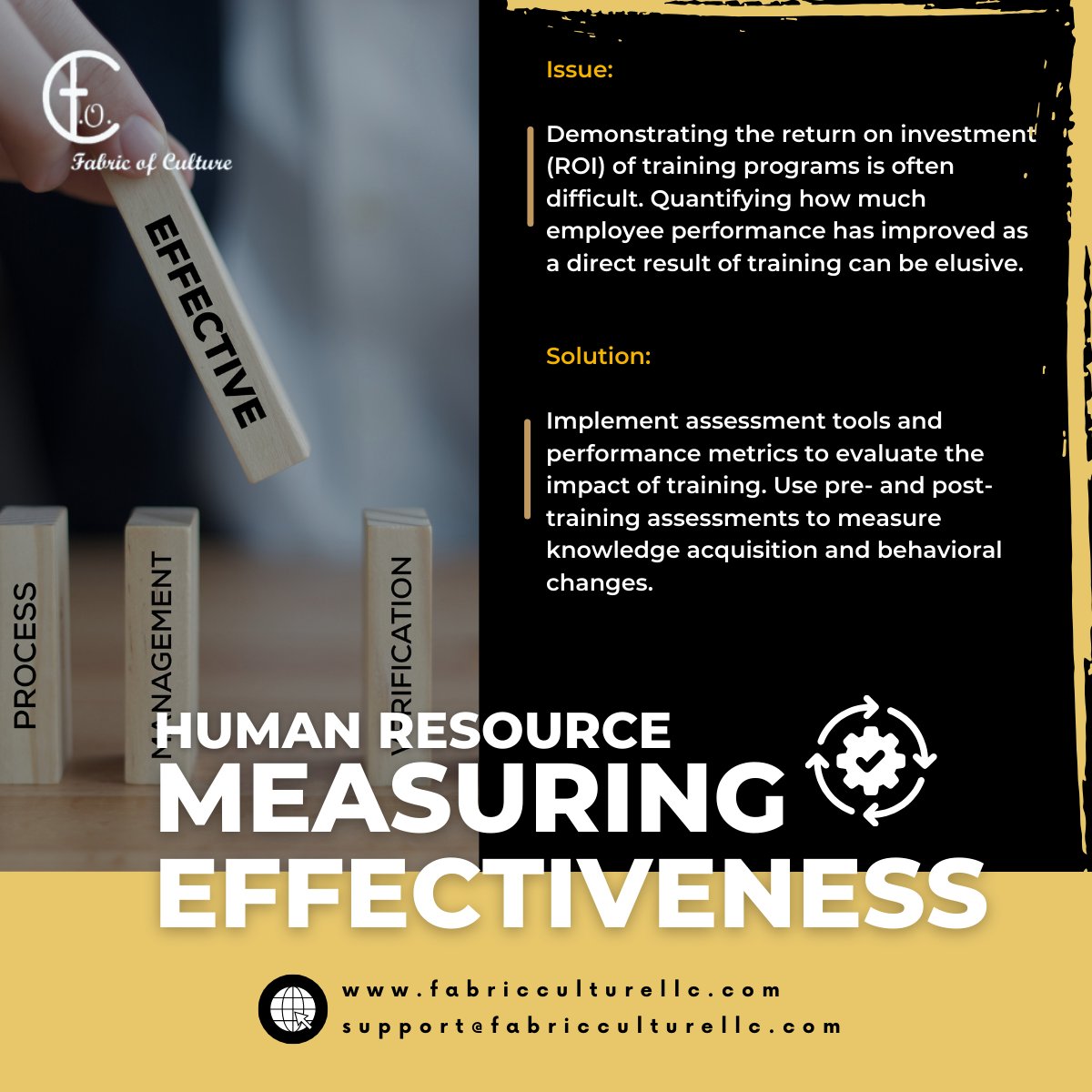 The HR Puzzle 🧩 Quantifying Training Impact😉💡 How do we measure the true ROI through performance management? Have you identified tangible and quantifiable outcomes for the roles within your organization?
We can help🧐

#HRChallenges 
#TrainingEffectiveness #SeekingSolutions