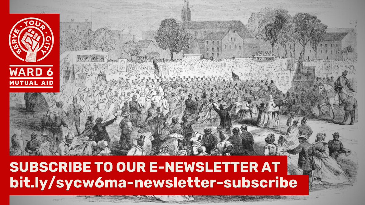 ‼️ Join us in celebrating #WashingtonDC’s upcoming Emancipation Day! 📲 Dive into our latest newsletter to understand why April 16th holds special significance for #ServeYourCityDC/#Ward6MutualAid: mailchi.mp/fdf65f0a94f0/d…. #DCEmancipationDay