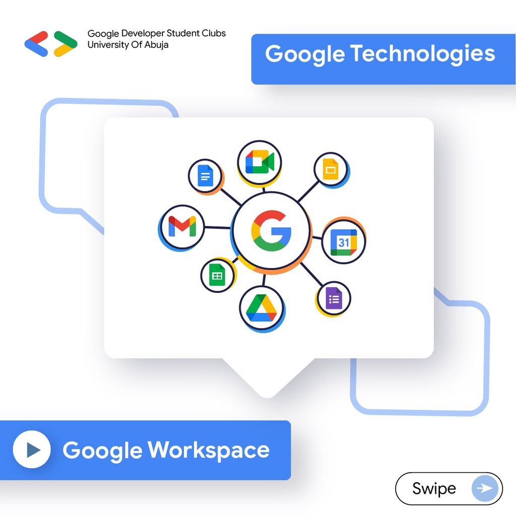 gdsc_uniabuja's tweet image. Say hello to the future of productivity with Google Office. Revolutionize team work!

#GoogleTechnologies
#GoogleWorkspace
#GDSCUNIABUJA
#GDSC