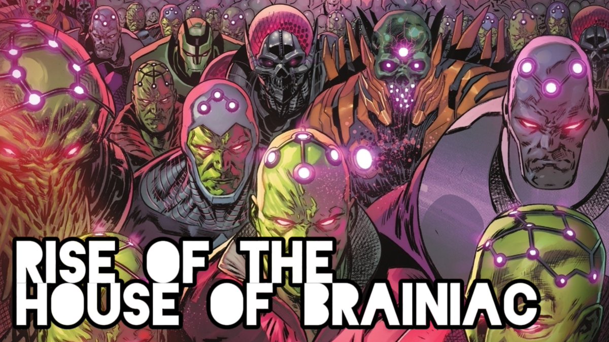 The #HouseOfBrainiac story started off with a bang, I had to back through my #Superman issues to re-read all the clues Williamson was leaving for us, and they all got paid off in #ActionComics No.1064. Tomorrow: the Rise of the House of Brainiac 😁