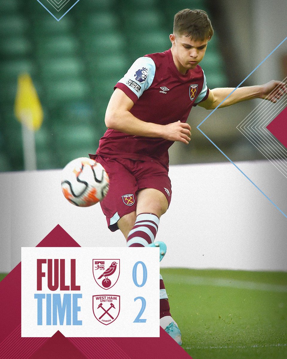 Superb victory for our U21s ⚒️