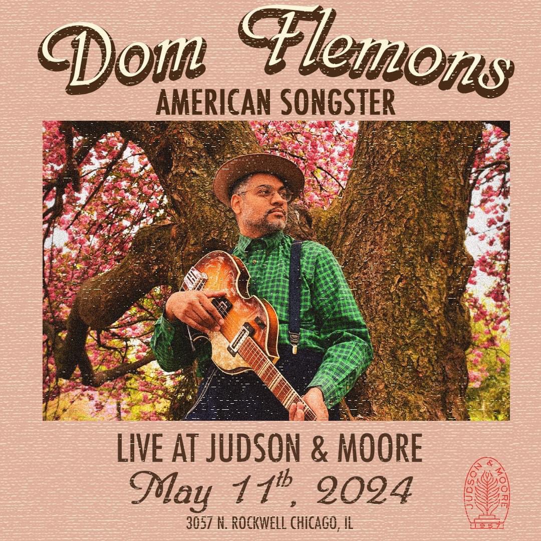 Hey Chicago friends - I’m performing on May 11 at Judson & Moore Distillery! Come on out for the show! Tickets here: link.dice.fm/Cc00babb9bf7