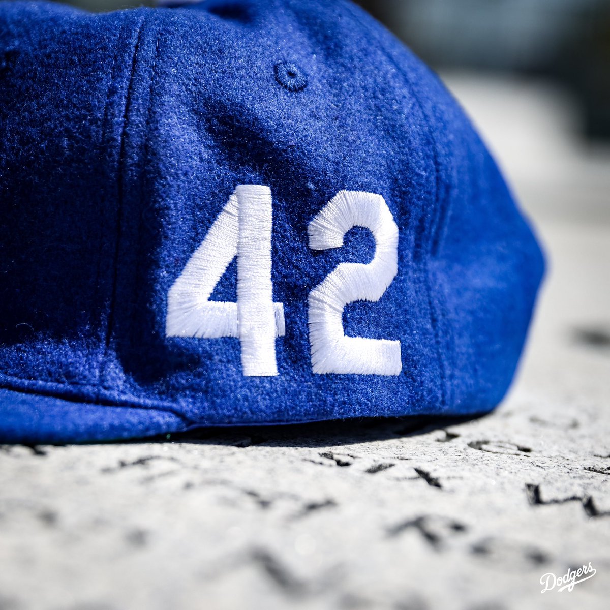 42. Celebrate Jackie Robinson Day at Dodger Stadium on 4/15 and receive a Jackie Robinson Hat presented by @UCLAHealth. For tickets, visit Dodgers.com/promotions.
