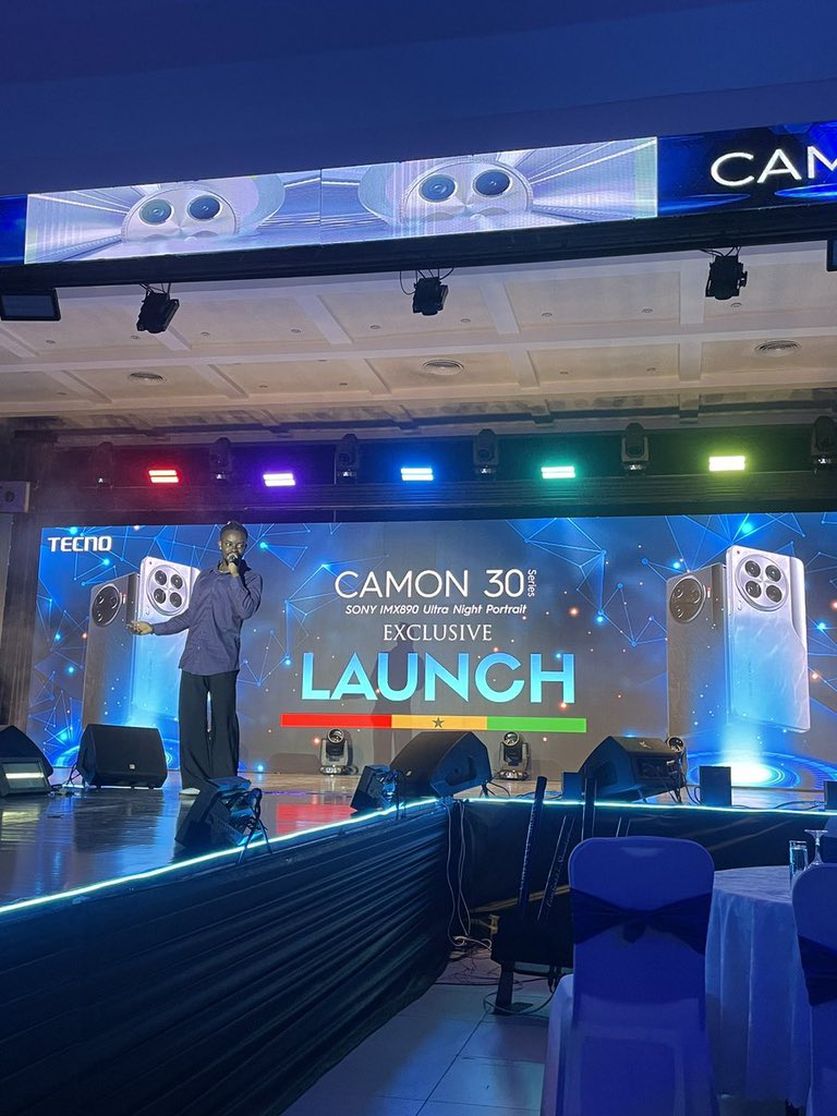 TECNO CAMON 30 Series Launch is ongoing now. #TECNOCAMON30Launch