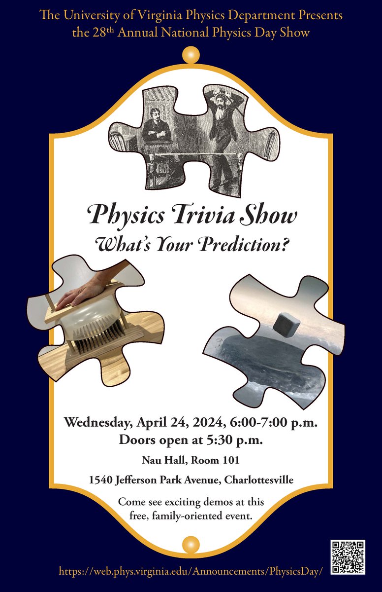 UVa Physics (@uvaphysicsdept) on Twitter photo 