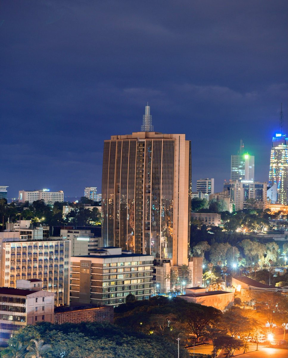 Nairobi City at night❤❤ .Proudly Kenyan.

Name one building you can recognise. 
#KenyaWins