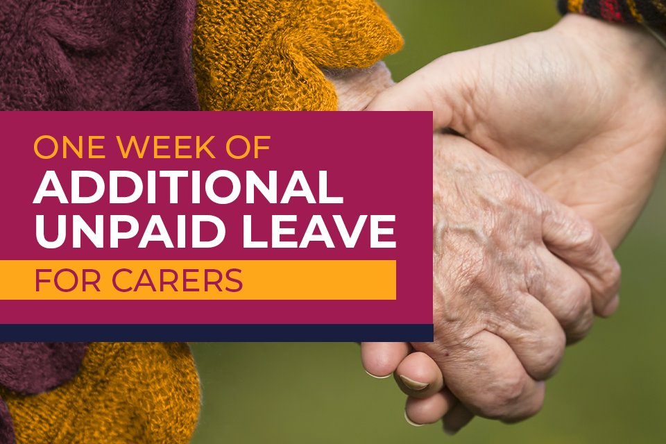 Carers Leave Act 2024 Employee can take time off to help a dependant who needs long-term care. The law is the Carer's Leave Act 2023. It comes into effect on 6 April 2024 Employees can take up to 1 week of carer's leave every 12 months. acas.org.uk/carers-leave#:…