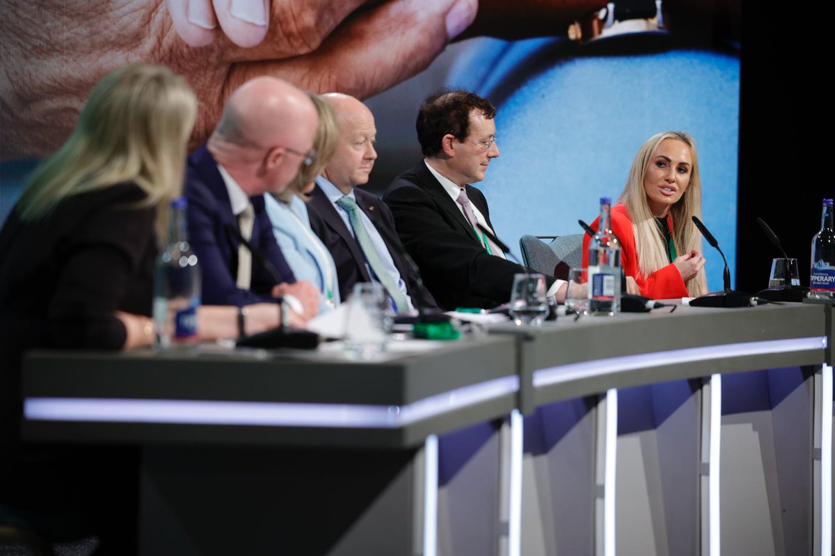 The first panel discussion of #FFArdFheis24 'Health, Mental Health &amp; Older People: Delivering Universal Healthcare' is underway.

With <a href="/DonnellyStephen/">Stephen Donnelly</a>, <a href="/MaryButlerTD/">Mary Butler TD</a>, <a href="/LorrCliff/">Senator Lorraine Clifford-Lee</a>, <a href="/AindriasMoynih1/">Aindrias Moynihan TD</a>,  <a href="/gaildunne1/">Cllr. Gail Dunne</a> and Cllr. Teresa Costello.