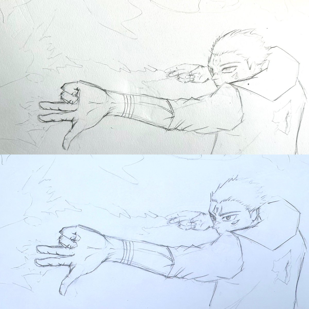 JpaC_TV's tweet photo. A reminder to not force myself to finish something in a rush and just comeback to it tomorrow, the head was looking like a thumb lol https://t.co/uPn4eiR9zz