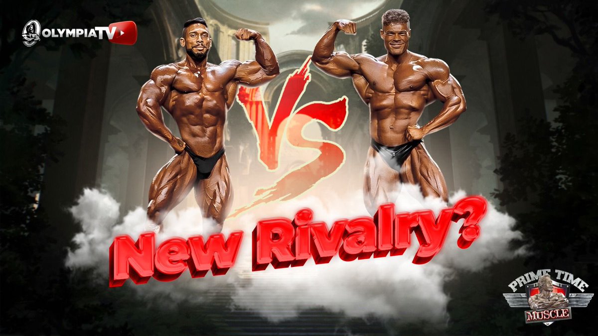 @PrimeTimeMuscle 
New Rivalry?
Ramon was the Favorite, Vissers did not
care. 
Watch Now on the Olympia TV You Tube Channel
 #mrolympia #classicphysique