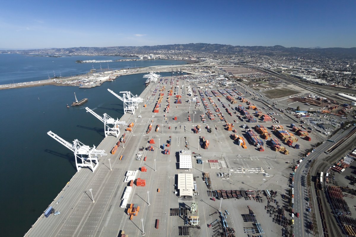 Port of Oakland Alert: OICT Oakland dayshift will be closed on Monday April 15th due to anticipated protests throughout the port. If you have any questions or concerns please contact letsgetrolling@portxlogistics.com for more info. #Oakland #TruckingNews #Disruption #Trucking