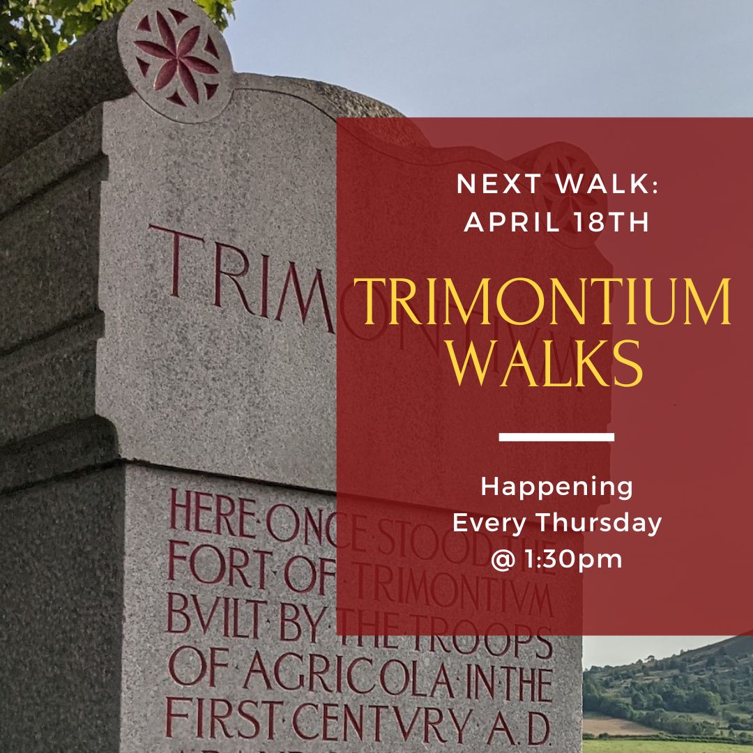 The Trimontium Walks Season is underway! 😎🌟 Our famous Trimontium guided walks run every Thursday at 1:30pm. Our next upcoming walk is on April 18th at 1:30 pm. 🚶🚵🌳 *Dogs welcome *Children free *Book Online Secure your spot today at zurl.co/oSkN
