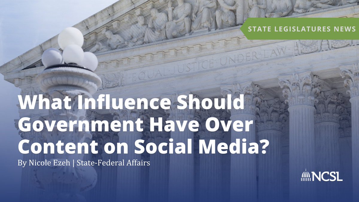 A case arising out of the government’s influence on social media companies’ enforcement of their content moderation policies received a mixed reception at the U.S. Supreme Court last month. Read more: bit.ly/3UaRJKX