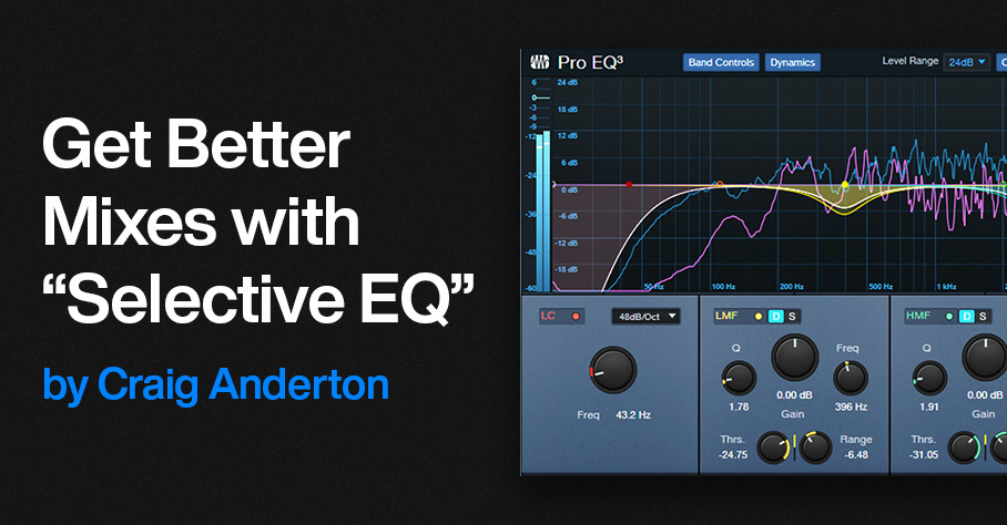 Mix not sounding right? Different elements might be battling each other. Here's a 'Selective EQ' technique to give your mixes more clarity and life. Check it out: bit.ly/49Cnz91