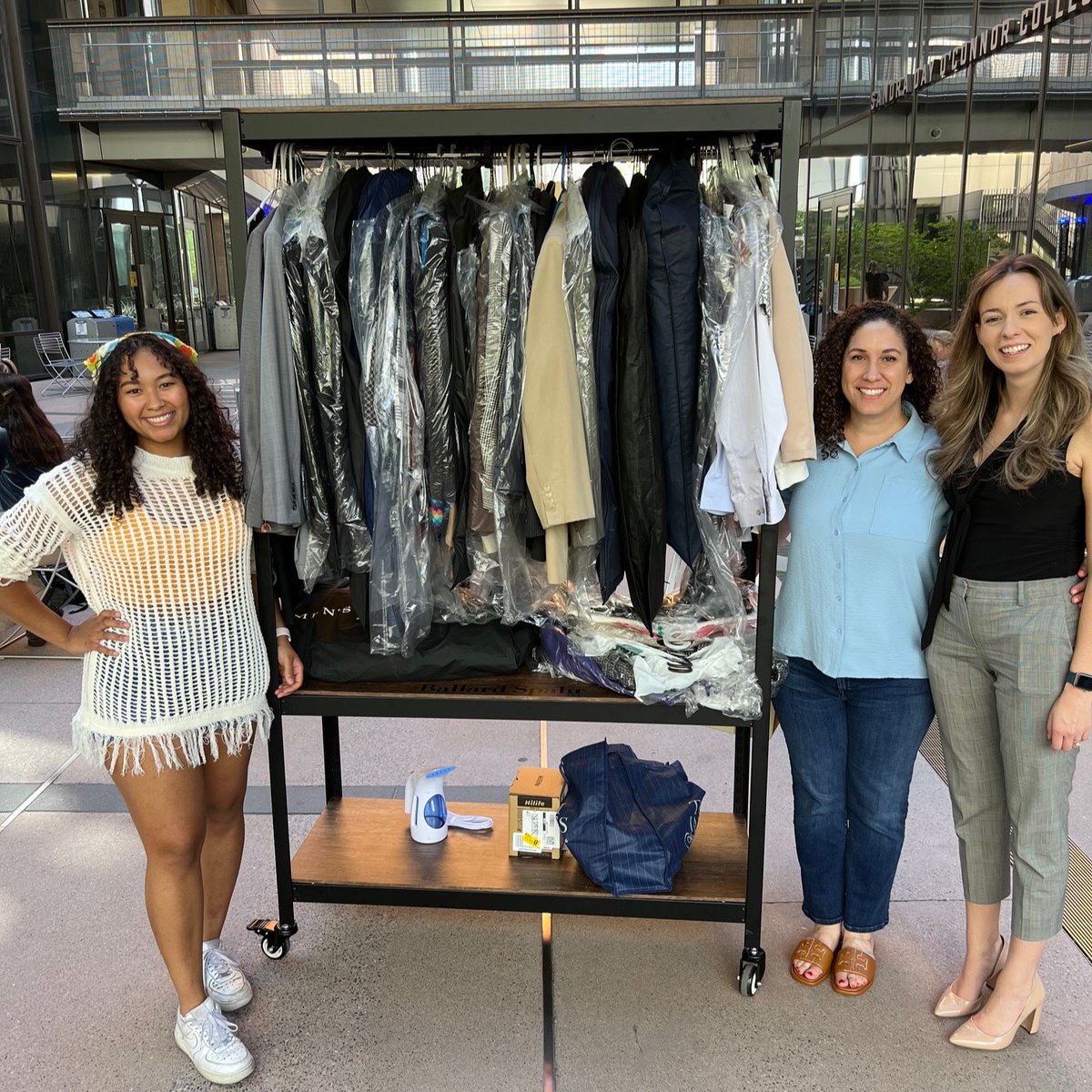 We were thrilled to host a professional #clothingdrive for the ASU Black Law Student Association in our #Phoenix office. It was a fantastic opportunity for us to support a great cause!