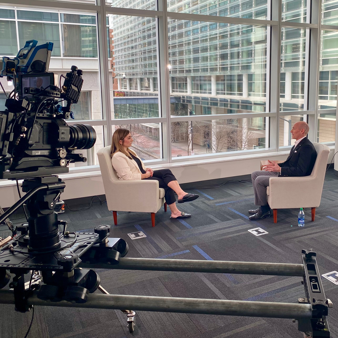 EMCInsurance's tweet photo. Lights, camera, action ๐ฌ Our team members are opening up about what keeping insurance human means to them. Don't miss the premiere right here next week! #EMCInsurance #Keepinginsurancehuman https://t.co/1w40vVgMhp