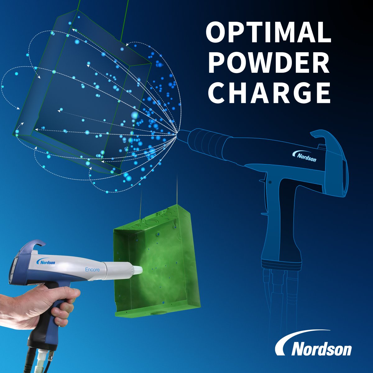 Deliver higher, more consistent powder transfer efficiency with Nordson's Automatic Feedback Current.
 
Click to learn more about the Encore HD featuring AFC Mode: nordson.com/products/indus… 

#Nordson #Powdercoating