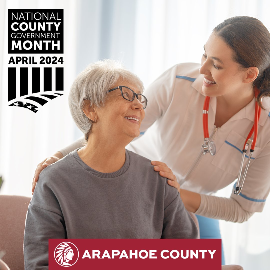 It’s #NationalCountyGovernmentMonth! Counties are on the frontlines of community health care, operating over 1,900 public health departments. Among those is @healthyarapahoe, which is focused on making our county a more equitable, safe and healthy place! arapahoeco.gov/health