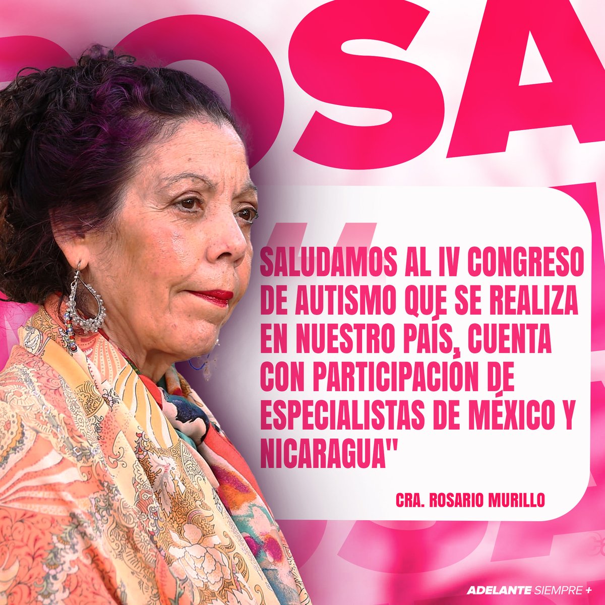 Compañera Vicepresidenta Rosario Murillo hoy 12 de #abril2024 📷📷
#AdelanteSiempre
#4519LapatriaLaRevolución