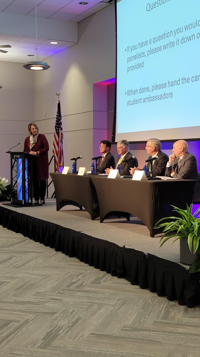 Business leaders including Stuart Countess, Kia Georgia President and CEO and Congressman Drew Ferguson gathered at Columbus State University on April 4 to look ahead to growing economic relations between the U.S. and South Korea! 📰 wrbl.com/news/local-new…