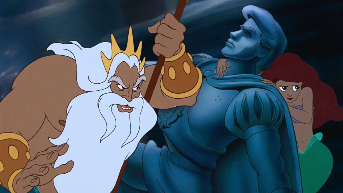 sweenwriter96's tweet photo. QUESTION OF THE DAY: What are your characters’ prejudices? Your character doesn’t have to be straight forward racist or sexist to have prejudices. King Triton is untrusting of humans, which fuels his opposition to Ariel’s point of view. #screenwriting #writing #film #disney https://t.co/gUHdY8UcCA