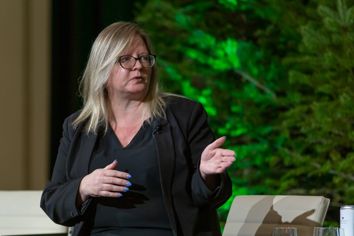 In the armchair session “Old Growth, Biodiversity, Conservation Financing and Three Zone Management: Connecting-the-Dots on the Managed Landscape”, Deputy Minister, B.C. Ministry of Water, Land and Resource Stewardship, Lori Halls, Former Chair, Forest Practices Board and