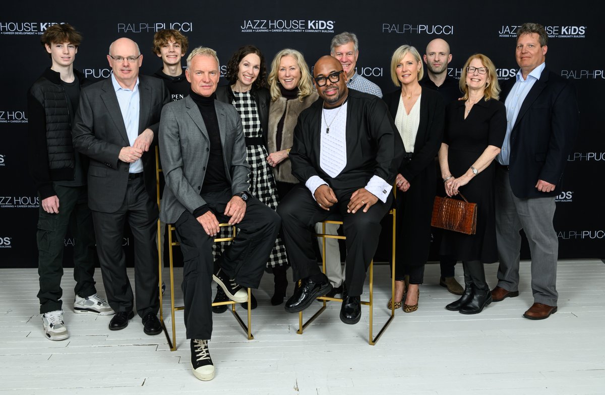 We're grateful for the success of our 8th Annual RALPH PUCCI Jazz Set benefit with Sting and host Christian McBride. Thanks to our Producer Circle Sponsors and all supporters for bringing music to life! 🎶 Photo credits: @richard_conde_photography & @neilgrabowsky