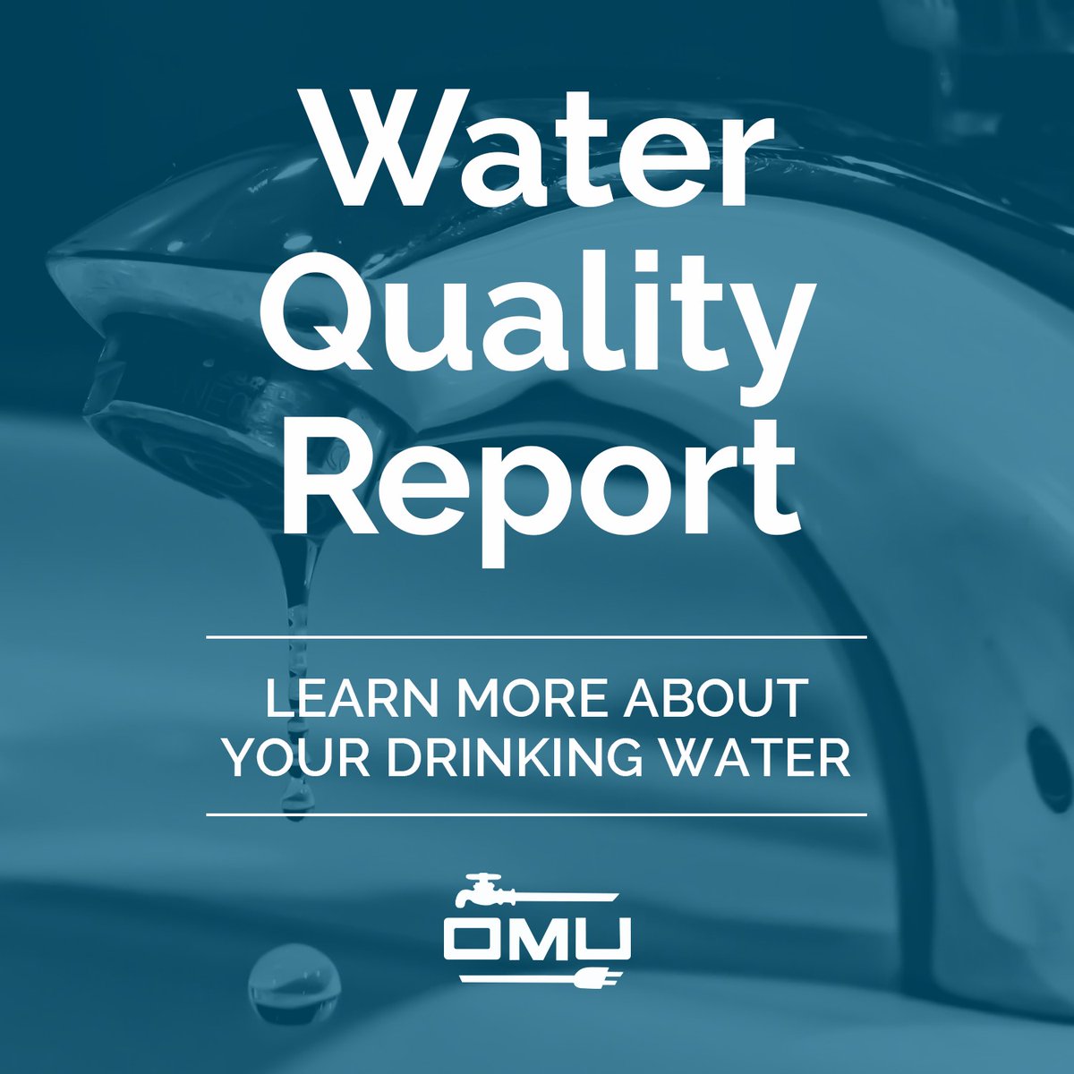 OMUtilities's tweet image. OMU's Water Quality Report is available online at omu.org/waterquality . This report contains important information about the source &amp;amp; quality of your drinking water. To speak with someone about the report or for a paper copy mailed to your home, please call (270) 926-3200.