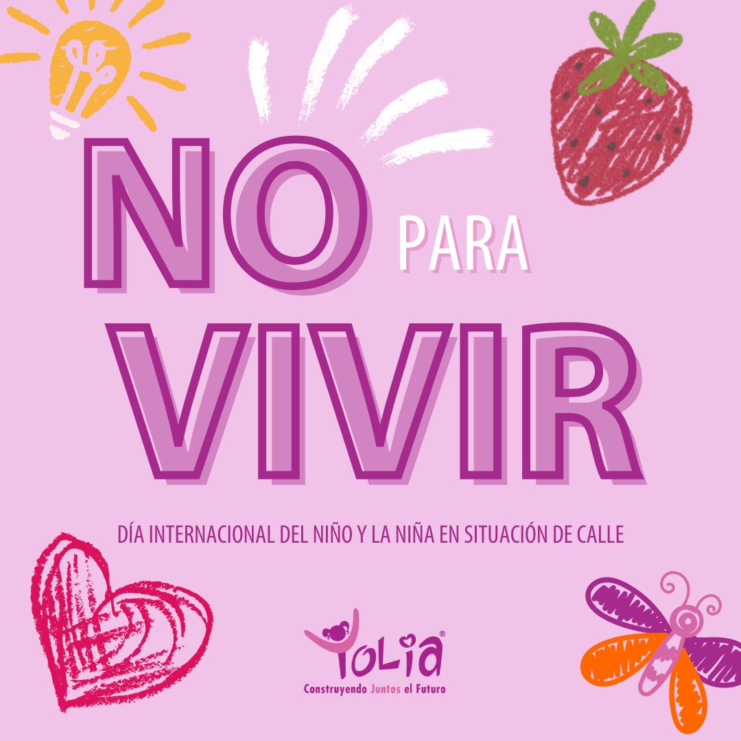 Hoy 12 de abril, día internacional del niño y la niña en situación de calle, alzamos la voz para exigir que las calles sean lugares de recreación y juego, nunca más un lugar para dormir.

Yolia | Construyendo juntos el futuro
#12Abril #Niñez #DerechosHumanos