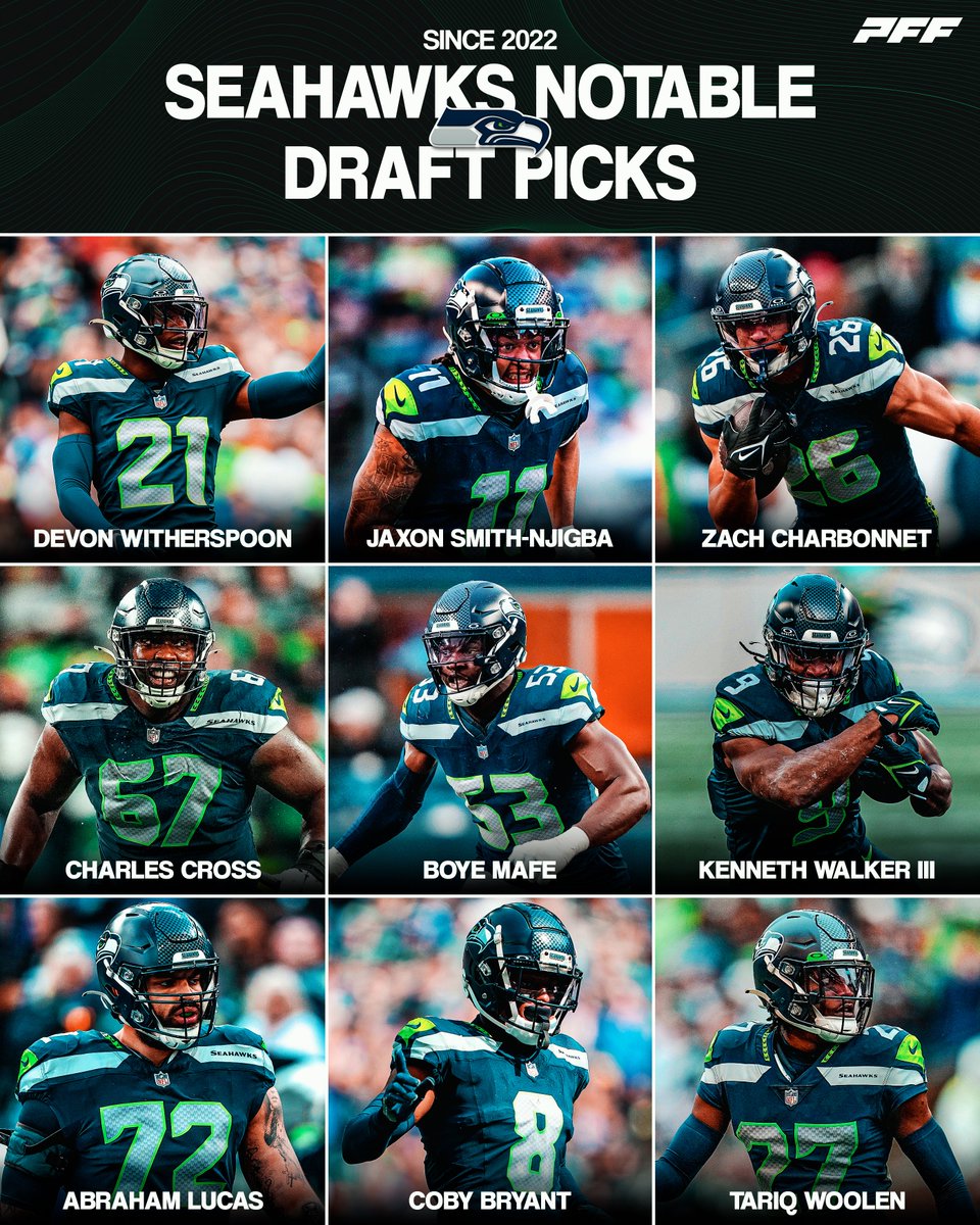 The Seahawks' young talent 👀