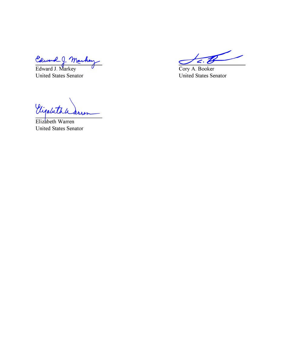 California’s Prop 12 helps our state's consumers ensure their food purchases promote animal welfare, human health, worker safety, and the environment. Today, @SenAlexPadilla, @SenBooker, @SenMarkey, @SenWarren and I sent a letter to @SecVilsack opposing efforts to dismantle Prop