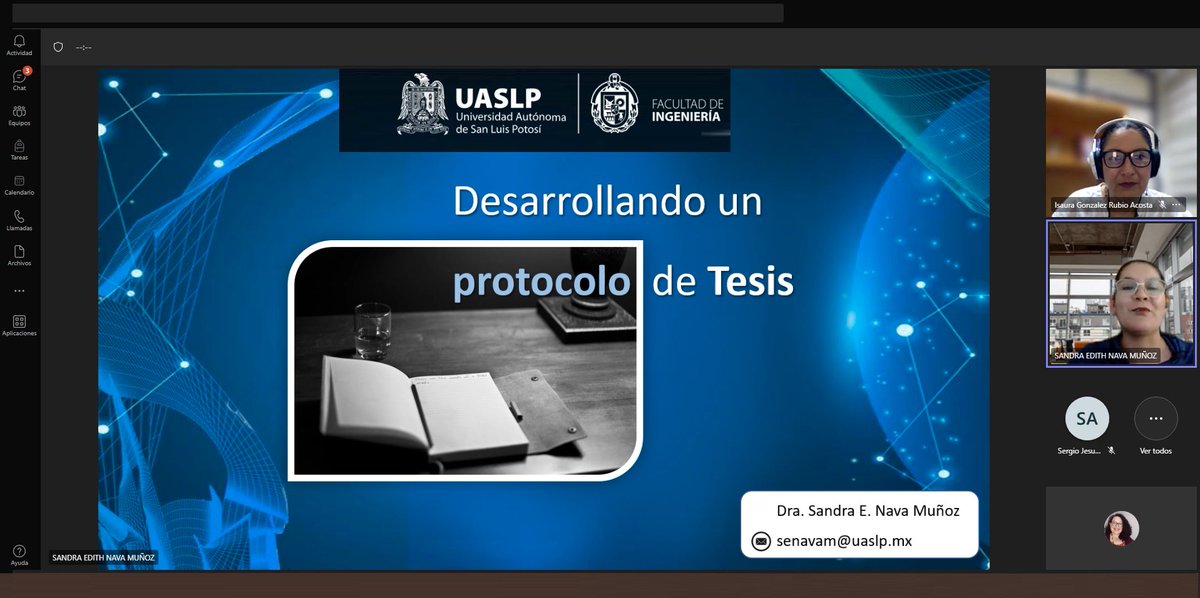 Citediipn's tweet image. Gracias por acompañarnos en la videoconferencia: &quot;Desarrollando un protocolo de tesis&quot;, enviamos un agradecimiento especial a nuestra ponente invitada, la👩‍🏫Dra. Sandra Edith Nava Muñoz, de la @LaUASLP 

Regístrate a nuestros próximos eventos:
✍️ bit.ly/RSVP-CITEDI

#citedi