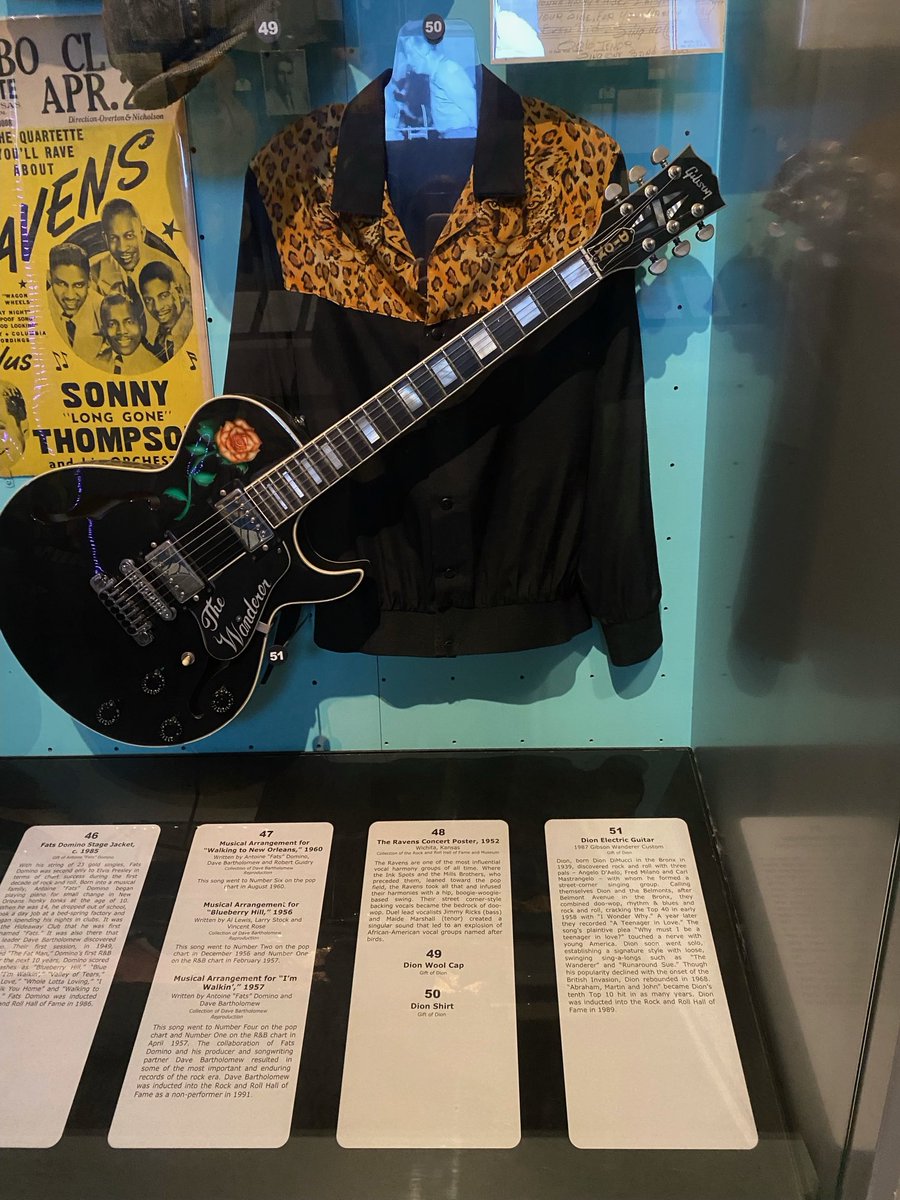 The Rock ‘n’ Roll Hall of Fame exhibit