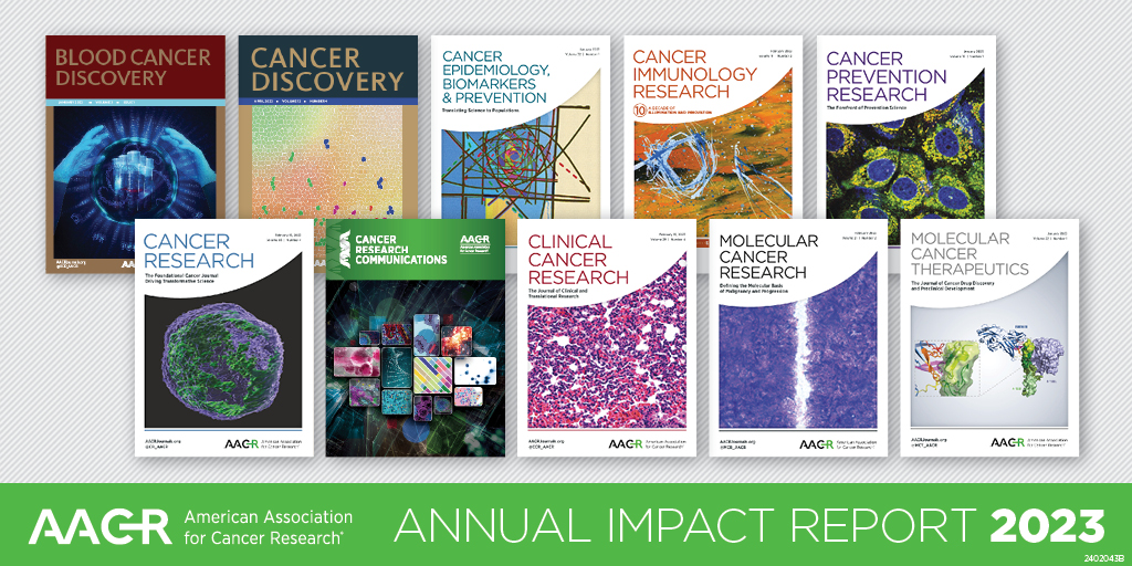 AACR scientific journals provided a publication forum for cutting-edge science across all disciplines in 2023—including blood cancers, as @BCD_AACR ranked in the top 10% of hematology and oncology journals. Learn more in the AACR Annual Impact Report: bit.ly/3TXNrpX