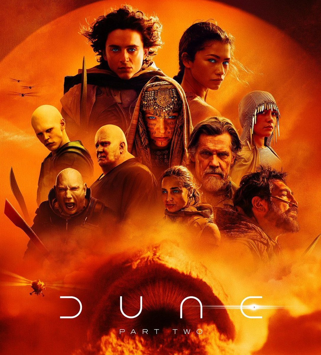 Just watched Dune 2 and my wordddd WHAT A FUCKING MASTERPIECE... The visuals, the soundtrack, the cinematography, the acting, the story, the science fiction.... EVERYTHING WAS JUST ABSOLUTELY PERFECT!!!!
