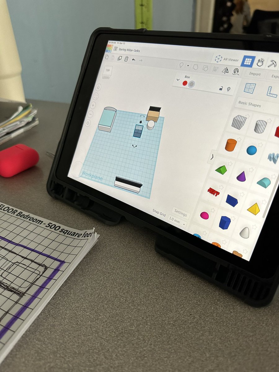 We took our architect project to the next level today. We used <a href="/tinkercad/">Tinkercad</a> to make 3D renderings of our 2D models! 🏠🛏️🪑<a href="/CenturyWildcats/">Century Junior High</a> #osd135