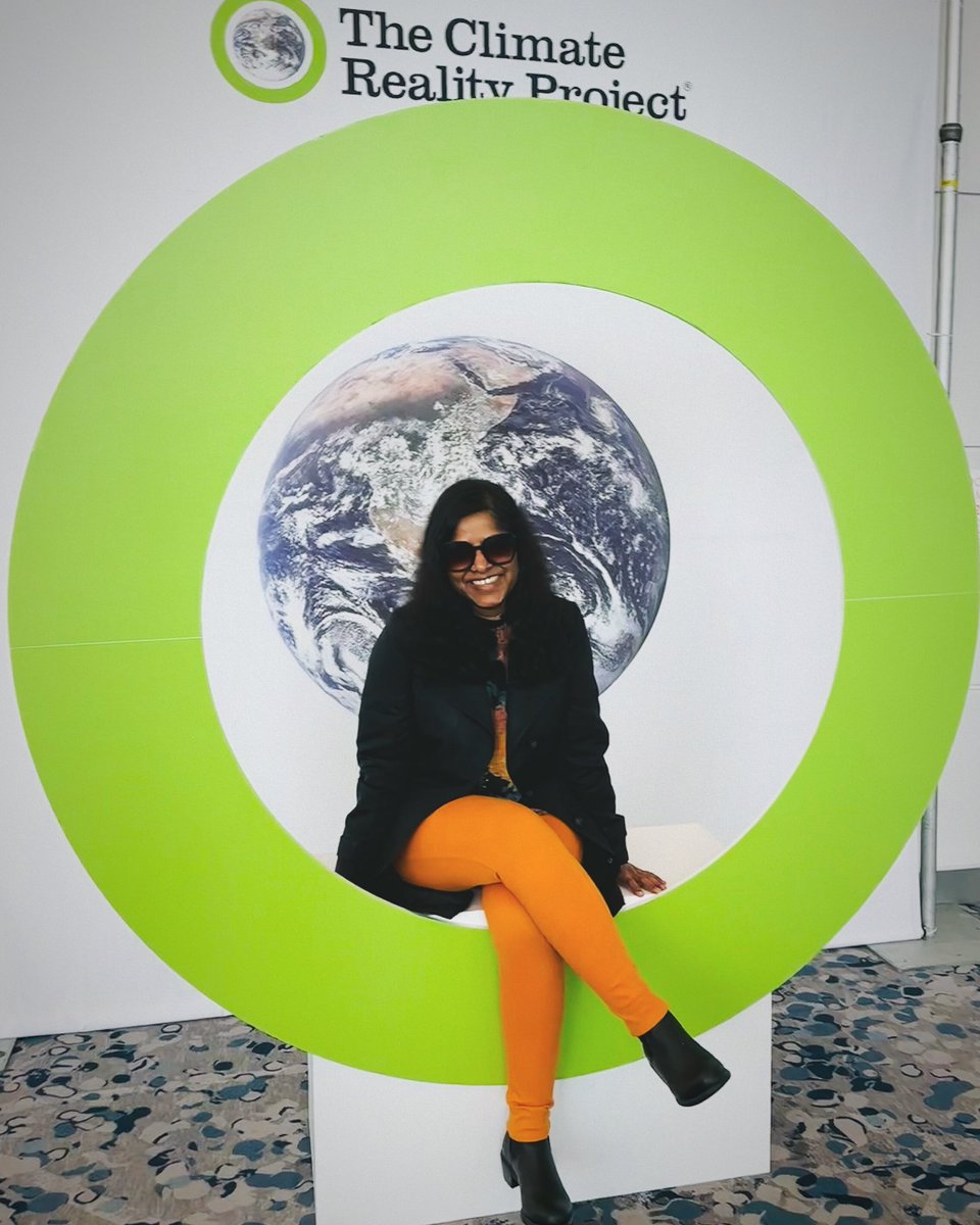 LeenaManimekali's tweet image. At the Climate Reality Leadership Corps Training👩🏻‍💻

@ClimateReality #ClimateRealityProject