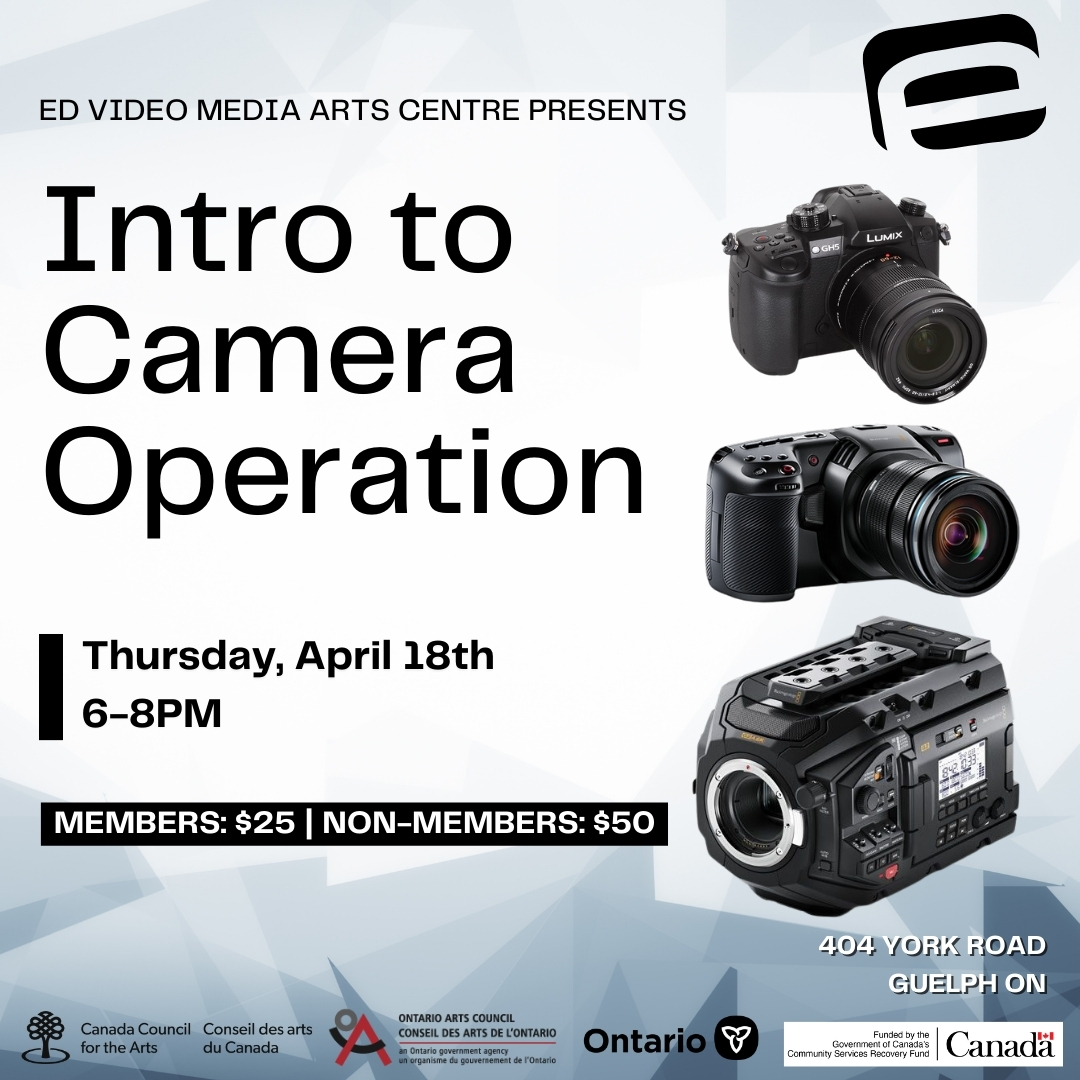 Learn the essentials of camera operation in this upcoming workshop!

Register here: edvideo.org/blog/workshop/…