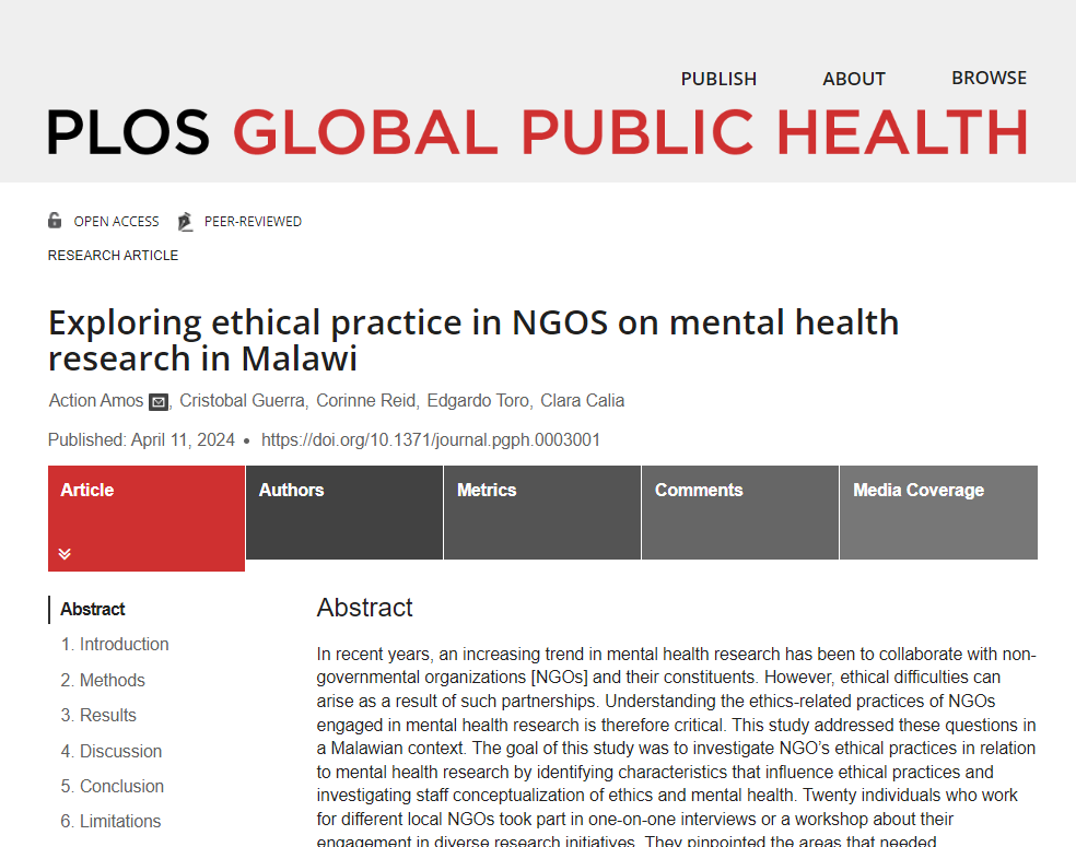 PLOS Global Public Health tweet media