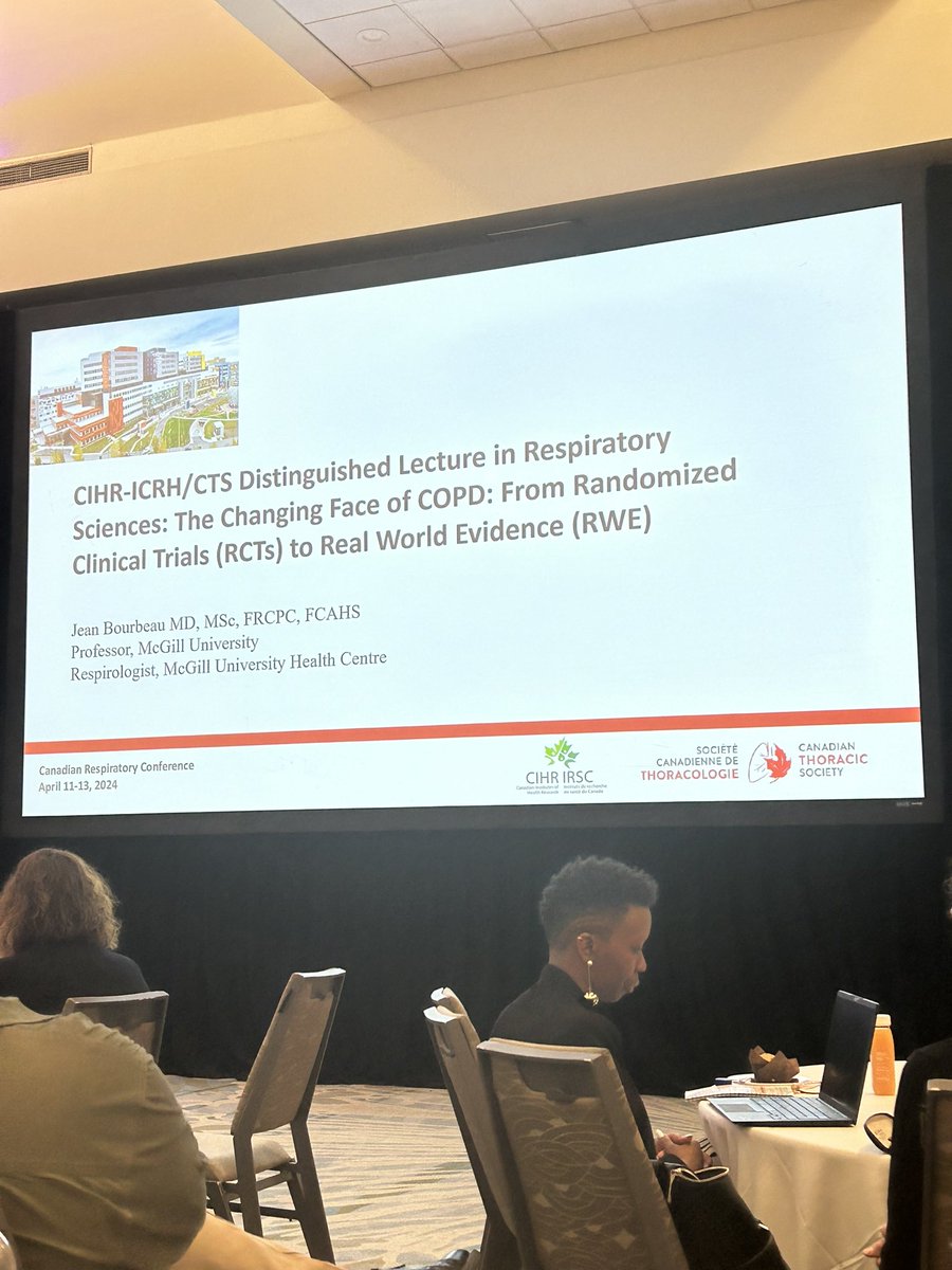 Congratulations to Jean Bourbeau for the 2024 CIHR-ICRH CTS Distinguished Lecturer Award! Amazing research journey!! I’m so fortunate to have the opportunity to collaborate with him and learn from him. @RIMUHC1 @CIHR_ICRH @CTS_SCT