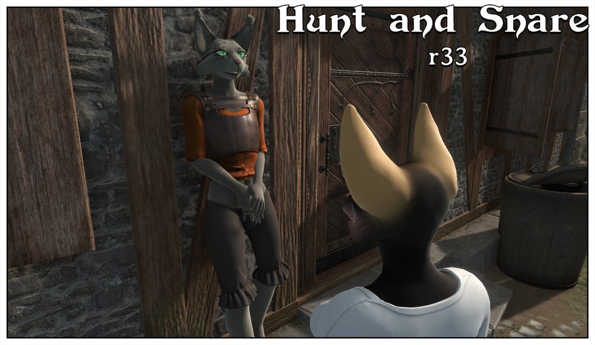 HuntAndSnare's tweet photo. Hunt and Snare r33 is out now! 

Patreon: https://t.co/hBEED7skpC 

Steam: https://t.co/AHRRQ6pe3J 

Contains:
- Hireable NPCs
- Ammo usage
- Random sailing loot
- MxF act with Juin
- 12 minor NPCs
- And bunch of other stuff x)

#furry #nsfw #yiff https://t.co/vlXJ0dnFU3