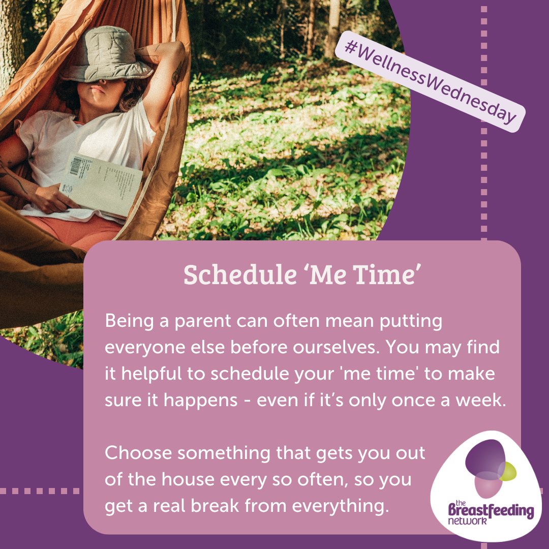 It is important as parents to find a little time for yourselves every so often.

A break from everything gives you a chance to rest and reset 💜

What's your favourite thing to do during your 'me time'?

#WednesdayWellness #MeTime